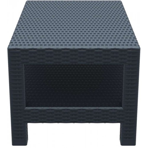 MONACO DARK GREY ΤΡΑΠΕΖΙ 92Χ57Χ45εκ. ΠΟΛ/ΝΙΟΥ Εξωτερικού Χώρου