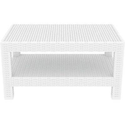 MONACO WHITE ΤΡΑΠΕΖΙ 92Χ57Χ45εκ. ΠΟΛ/ΝΙΟΥ