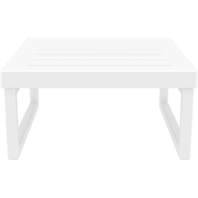 MYKONOS ΤΡΑΠΕΖΙ WHITE 65X65X33εκ. ΠΟΛ/ΝΙΟΥ