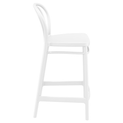VICTOR 65εκ. ΣΚΑΜΠΟ(Σ4)WHITE ΠΟΛ/ΝΙΟΥ Εξωτερικού Χώρου