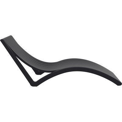 SLIM ΞΑΠΛΩΣΤΡΑ BLACK ΠΟΛ/ΝΙΟΥ 180X72X70εκ.