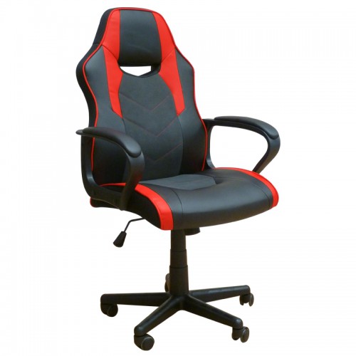 A6210 ΜΑΥΡΟ/ΚΟΚΚΙΝΟ PU ΠΟΛΥΘΡΟΝΑ GAMING Έπιπλα Γραφείου
