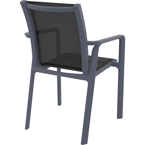 PACIFIC ΠΟΛΥΘΡΟΝΑ DARK GREY/BLACK ΠΟΛ/ΝΙΟΥ Εξωτερικού Χώρου