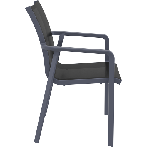 PACIFIC ΠΟΛΥΘΡΟΝΑ DARK GREY/BLACK ΠΟΛ/ΝΙΟΥ Εξωτερικού Χώρου