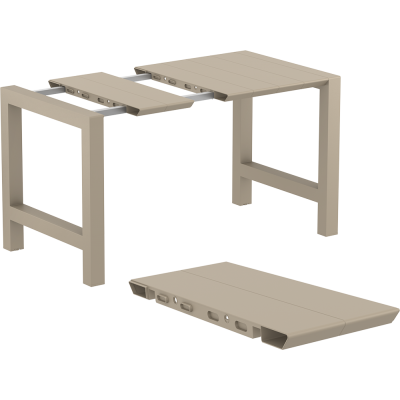 VEGAS BAR TAUPE 100X100/140εκ. ΕΠΕΚΤ. ΠΟΛ/ΝΙΟΥ