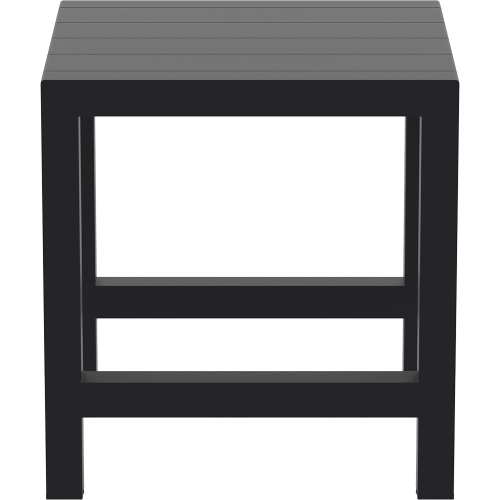VEGAS BAR BLACK 100X100/140εκ. ΕΠΕΚΤ. ΠΟΛ/ΝΙΟΥ Εξωτερικού Χώρου
