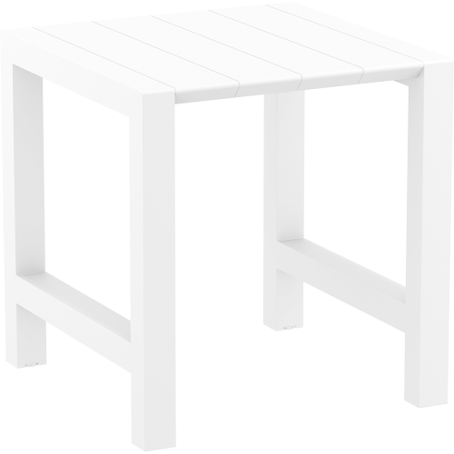 VEGAS BAR WHITE 100X100/140εκ. ΕΠΕΚΤ. ΠΟΛ/ΝΙΟΥ Εξωτερικού Χώρου