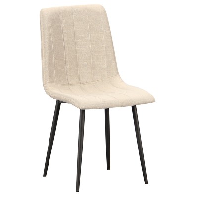 DORA BEIGE ΥΦΑΣΜΑ ΚΑΡΕΚΛΑ ΜΕΤΑΛΛΙΚΗ 45X53X86εκ.
