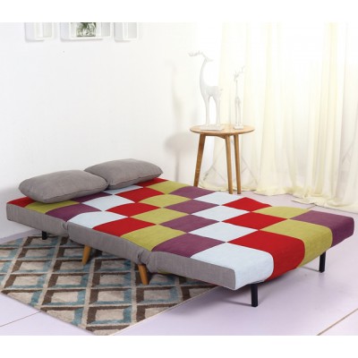 SARA PATCHWORK ΥΦΑΣΜΑ ΚΑΝΑΠΕΣ-ΚΡΕΒΑΤΙ 120Χ89Χ87εκ.
