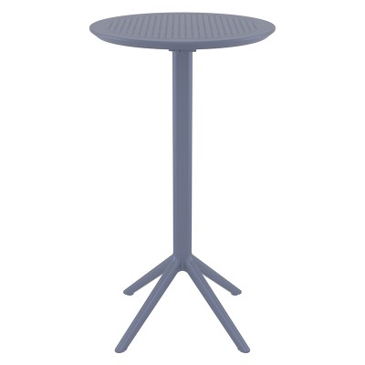 SKY DARK GREY BAR Φ60Χ108εκ.ΠΤΥΣ/ΝΟ ΤΡΑΠ. ΠΟΛ/ΝΙΟΥ