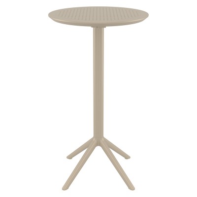 SKY TAUPE BAR Φ60Χ108εκ.ΠΤΥΣ/ΝΟ ΤΡΑΠ. ΠΟΛ/ΝΙΟΥ