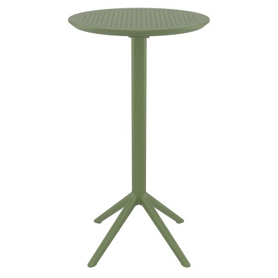 SKY OLIVE GREEN BAR Φ60Χ108εκ.ΠΤΥΣ/ΝΟ ΤΡΑΠ. ΠΟΛ/ΝΙΟΥ