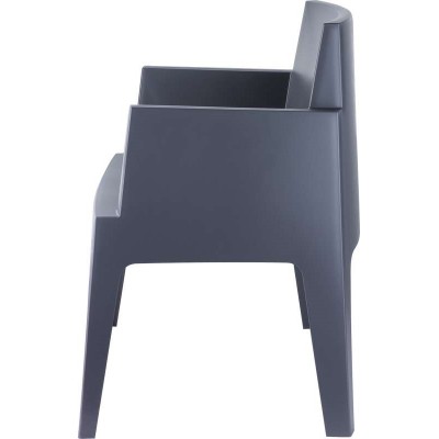 BOX DARK GREY ΠΟΛΥΘΡΟΝΑ ΠΟΛ/ΝΙΟΥ Εξωτερικού Χώρου