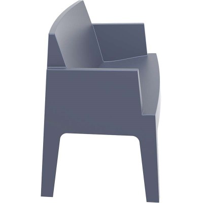 BOX DARK GREY KANAΠEΣ ΠΟΛ/ΝΙΟΥ Εξωτερικού Χώρου