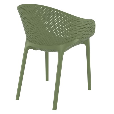 SKY PRO OLIVE GREEN ΠΟΛΥΘΡΟΝΑ ΠΟΛ/ΝΙΟΥ 54X60X81εκ.