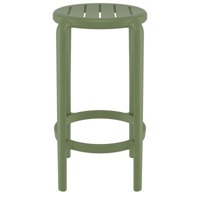 TOM 65εκ. ΣΚΑΜΠΟ OLIVE GREEN ΠΟΛ/ΝΙΟΥ 36X36X65εκ.