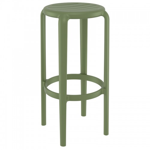 TOM 75εκ. ΣΚΑΜΠΟ OLIVE GREEN ΠΟΛ/ΝΙΟΥ Εξωτερικού Χώρου