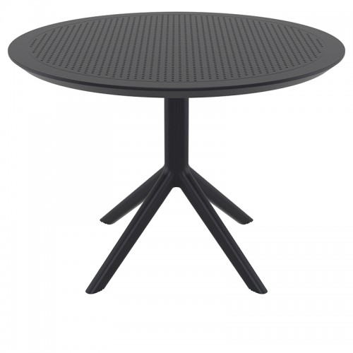 SKY BLACK Φ105X74εκ. ΤΡΑΠΕΖΙ ΠΟΛ/ΝΙΟΥ Εξωτερικού Χώρου