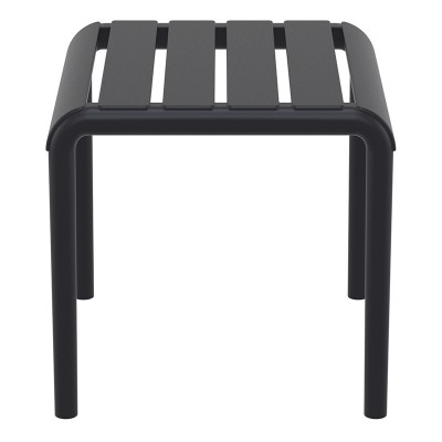 PARIS BLACK ΤΡΑΠΕΖΙ 42X41X40εκ. ΠΟΛ/ΝΙΟΥ