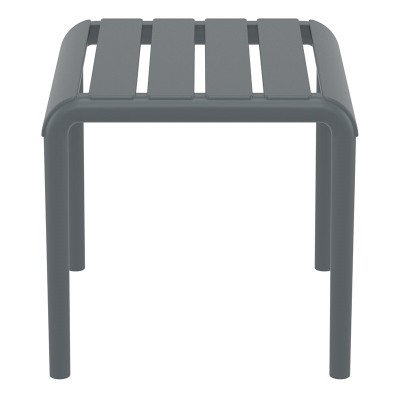 PARIS DARK GREY ΤΡΑΠΕΖΙ 42X41X40εκ. ΠΟΛ/ΝΙΟΥ