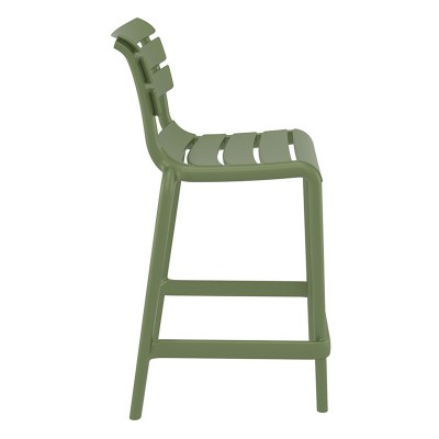 HELEN 65εκ. ΣΚΑΜΠΟ OLIVE GREEN ΠΟΛ/ΝΙΟΥ Εξωτερικού Χώρου