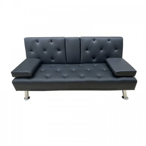 REST BLACK PU ΚΑΝΑΠΕΣ-ΚΡΕΒΑΤΙ 168X88εκ. REST BLACK PU ΚΑΝΑΠΕΣ-ΚΡΕΒΑΤΙ 168X88εκ.