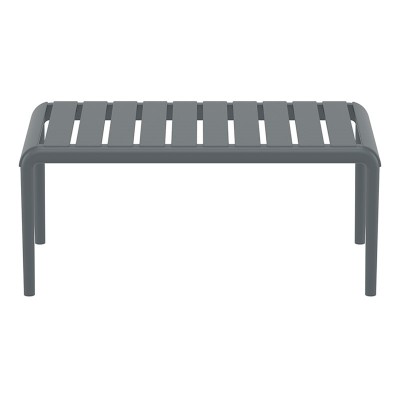 PARIS DARK GREY ΤΡΑΠΕΖΙ 90X50X40εκ. ΠΟΛ/ΝΙΟΥ