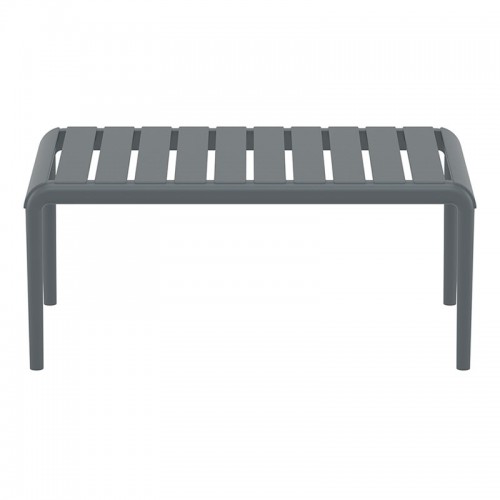 PARIS DARK GREY ΤΡΑΠΕΖΙ 90X50X40εκ. ΠΟΛ/ΝΙΟΥ Εξωτερικού Χώρου