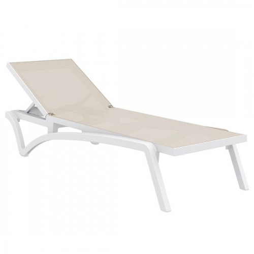 PACIFIC ΞΑΠΛΩΣΤΡΑ WHITE/TAUPE ΠΟΛ/ΝΙΟΥ Θαλάσσης – Παραλίας – Camping