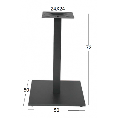 FLAT PROMO 50Χ50Χ72εκ.(Π-Ρ)ΒΑΣΗ ΜΕΤΑΛΛΙΚΗ ΜΕ ΡΕΓ-ΡΟΥΣ ΜΑΥΡΗ FLAT PROMO 50Χ50Χ72εκ.(Π-Ρ)ΒΑΣΗ ΜΕΤΑΛΛΙΚΗ ΜΕ ΡΕΓ-ΡΟΥΣ ΜΑΥΡΗ