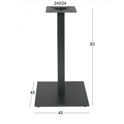 FLAT PROMO ΜΕΣΑΙΟΥ ΥΨΟΥΣ 45Χ45Χ93εκ.(Π-Ρ)ΒΑΣΗ ΜΕΤΑΛΛΙΚΗ ΜΕ ΡΕΓ-ΡΟΥΣ ΜΑΥΡΗ FLAT PROMO ΜΕΣΑΙΟΥ ΥΨΟΥΣ 45Χ45Χ93εκ.(Π-Ρ)ΒΑΣΗ ΜΕΤΑΛΛΙΚΗ ΜΕ ΡΕΓ-ΡΟΥΣ ΜΑΥΡΗ
