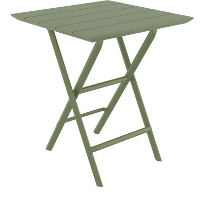HELEN OLIVE GREEN 60Χ60X74εκ. ΤΡΑΠΕΖΙ ΠΤΥΣ/ΝΟ ΠΟΛ/ΝΙΟΥ