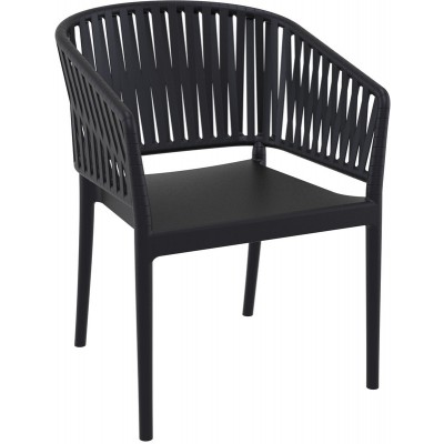 PORTOFINO BLACK ΠΟΛΥΘΡΟΝΑ ΠΟΛ/ΝΙΟΥ 58X58X80εκ.
