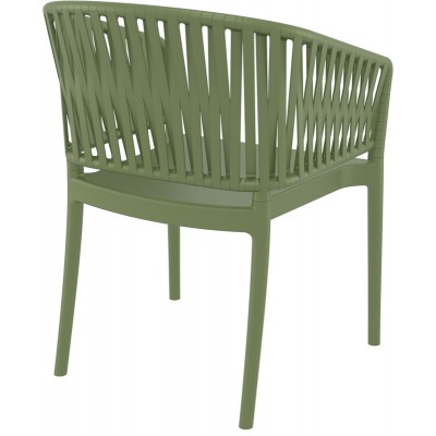 PORTOFINO OLIVE GREEN ΠΟΛΥΘΡΟΝΑ ΠΟΛ/ΝΙΟΥ 58X58X80εκ.