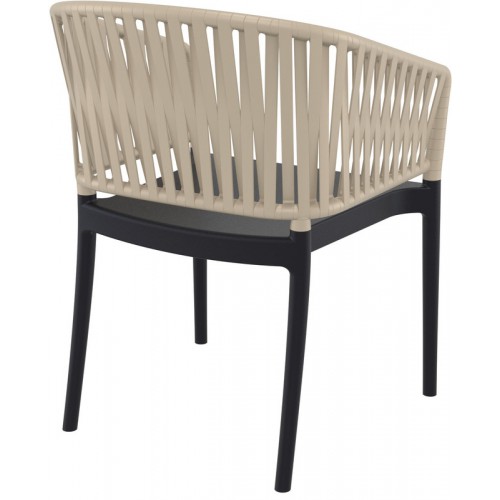 PORTOFINO BLACK/TAUPE ΠΟΛΥΘΡΟΝΑ ΠΟΛ/ΝΙΟΥ Εξωτερικού Χώρου