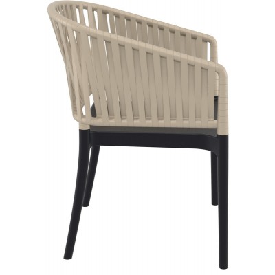 PORTOFINO BLACK/TAUPE ΠΟΛΥΘΡΟΝΑ ΠΟΛ/ΝΙΟΥ Εξωτερικού Χώρου