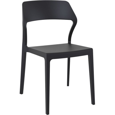 SNOW BLACK ΚΑΡΕΚΛΑ ΠΟΛ/ΝΙΟΥ 52X56X83εκ.