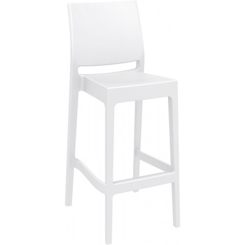 MAYA 75εκ. ΣΚΑΜΠΟ WHITE ΠΟΛ/ΝΙΟΥ Εξωτερικού Χώρου
