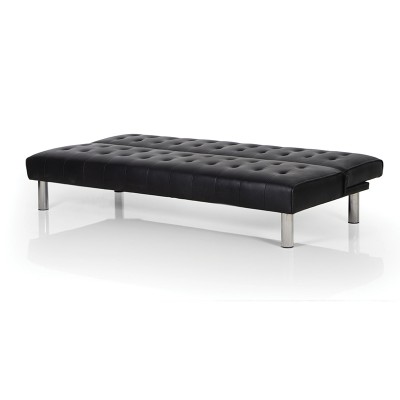 STATE BLACK PU ΚΑΝΑΠΕΣ-ΚΡΕΒΑΤΙ 180X79εκ. Σαλόνι