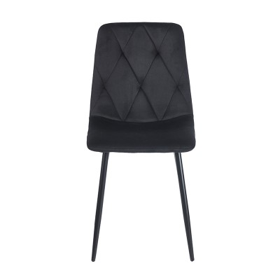 EVA BLACK VELVET ΥΦΑΣΜΑ ΚΑΡΕΚΛΑ ΜΕΤΑΛΛΙΚΗ 43X55X90εκ.