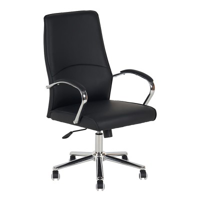 A9930 ΜΑΥΡO PU ΠΟΛΥΘΡΟΝΑ ΓΡΑΦΕΙΟΥ 60X65X48-105-58-114εκ.