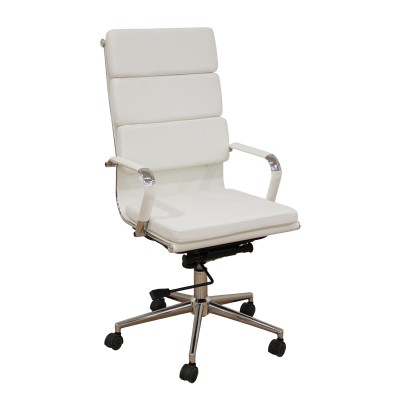 A9944 ΛΕΥΚΟ PU ΠΟΛΥΘΡΟΝΑ ΓΡΑΦΕΙΟΥ 55X60X51-115-61-125εκ.