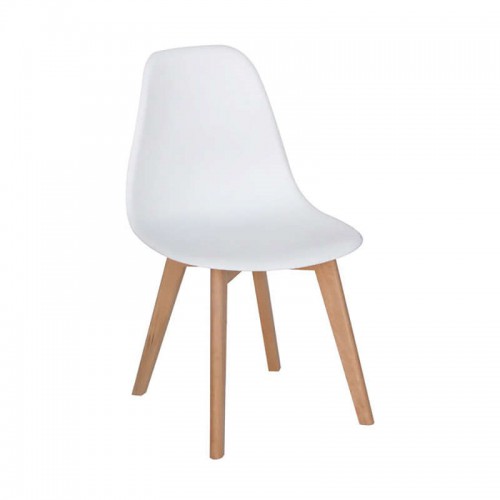LOFT PLUS ΚΑΡΕΚΛΑ ΛΕΥΚΟ(Σ4)ΡΡ Τραπεζαρία