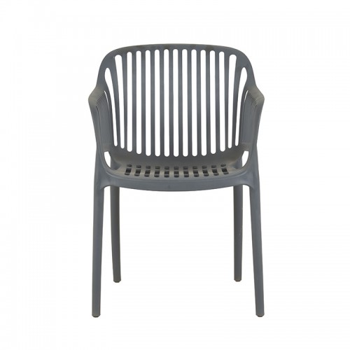 NOVA DARK GREY ΠΟΛΥΘΡΟΝΑ ΠΟΛ-ΝΙΟΥ 55X61X80εκ. Εξωτερικού Χώρου