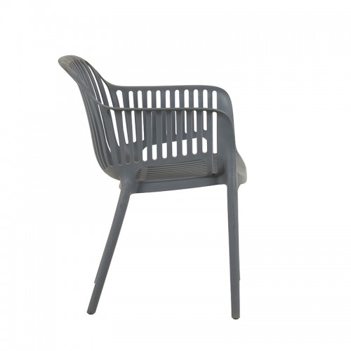 NOVA DARK GREY ΠΟΛΥΘΡΟΝΑ ΠΟΛ-ΝΙΟΥ 55X61X80εκ. Εξωτερικού Χώρου