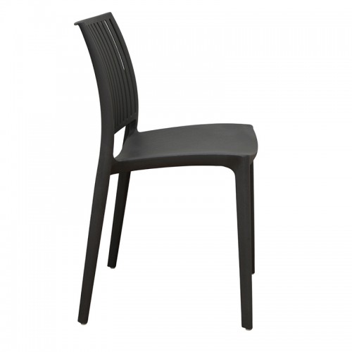 PAOLINA DARK GREY ΚΑΡΕΚΛΑ ΠΟΛ-ΝΙΟΥ 42Χ48Χ79εκ. Εξωτερικού Χώρου