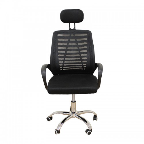 A9951 ΜΑΥΡΗ ΠΟΛΥΘΡΟΝΑ ΓΡΑΦΕΙΟΥ 59X61X42-108-51-120εκ. Έπιπλα Γραφείου