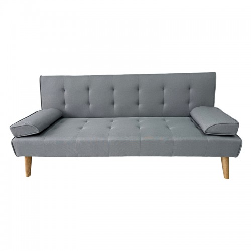 MERYL LIGHT GREY ΥΦΑΣΜΑ ΚΑΝΑΠΕΣ ΚΡΕΒΑΤΙ 170X81X74εκ. Σαλόνι